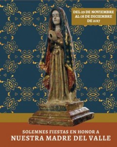 Virgen del Valle imagen programa